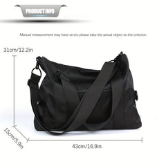 Nylon Shoulder Bag Large Capacity Messenger Bag