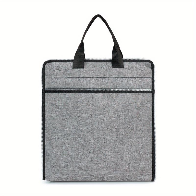 Denim Business Briefcase Handbag for Men Office Organizer Computer Bag