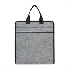 Denim Business Briefcase Handbag for Men Office Organizer Computer Bag