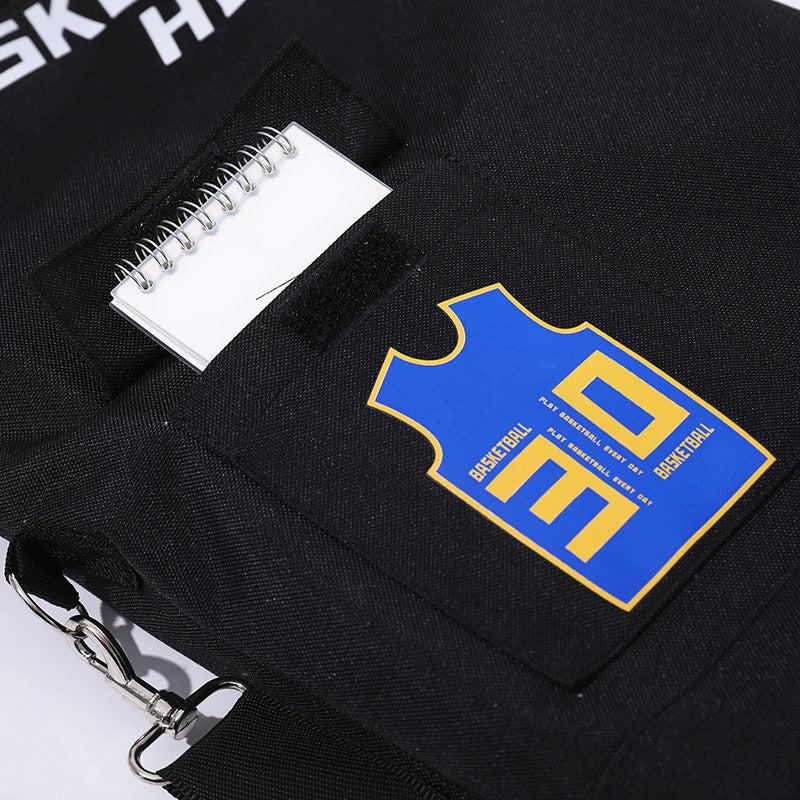 Large Capacity Multifunctional Tote Bag Bookbag Sports Basketball Jersey Handbag