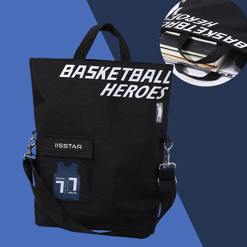 Large Capacity Multifunctional Tote Bag Bookbag Sports Basketball Jersey Handbag
