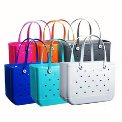 Colorful Beach Bag Lightweight Storage Case For Swimming Picnic