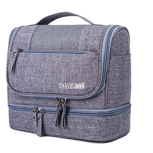 Men's Travel Toiletry Bag Dry Wet Separation Portable Cosmetic Storage Bag