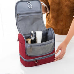 Men's Travel Toiletry Bag Dry Wet Separation Portable Cosmetic Storage Bag