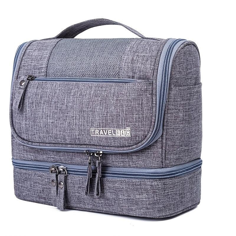 Men's Travel Toiletry Bag Dry Wet Separation Portable Cosmetic Storage Bag