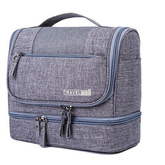Men's Travel Toiletry Bag Dry Wet Separation Portable Cosmetic Storage Bag
