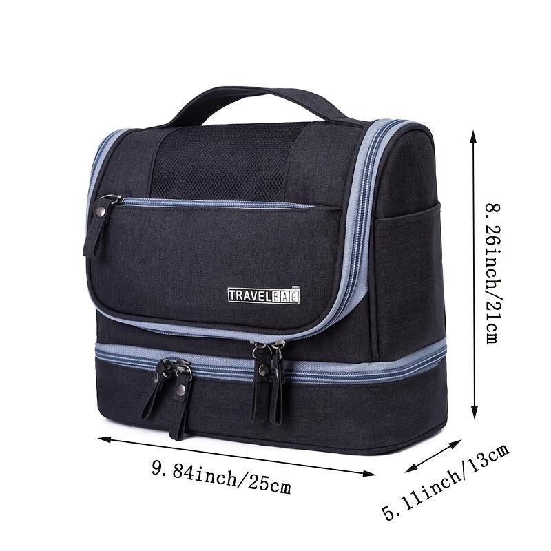 Men's Travel Toiletry Bag Dry Wet Separation Portable Cosmetic Storage Bag