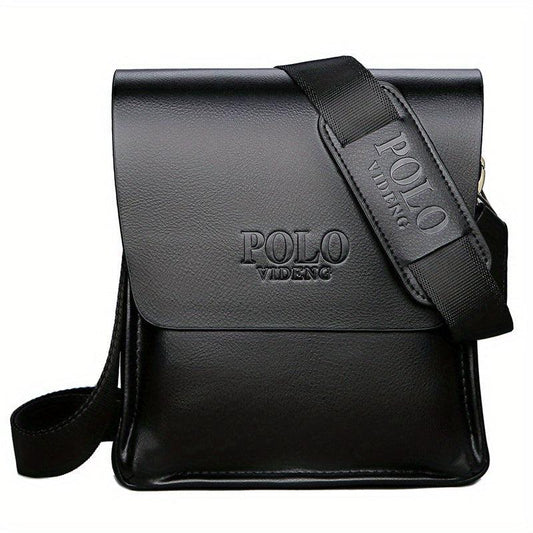 PU Business Shoulder Bag Men's Crossbody Bag