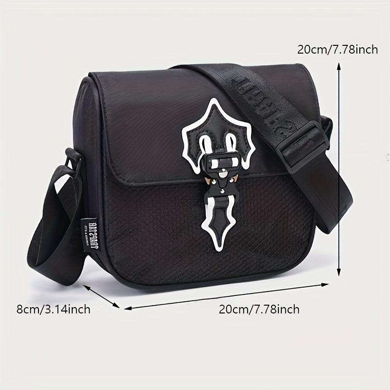 Men's Reflective Waterproof Shoulder Bag Messenger Bag