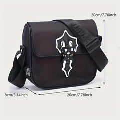 Men's Reflective Waterproof Shoulder Bag Messenger Bag