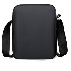 Men's Large Capacity Nylon Messenger Bag with Shoulder Strap