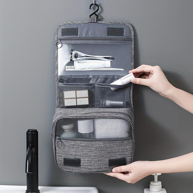 Portable Large Cap Wash Bag Can Be Hung Dry And Wet Separation