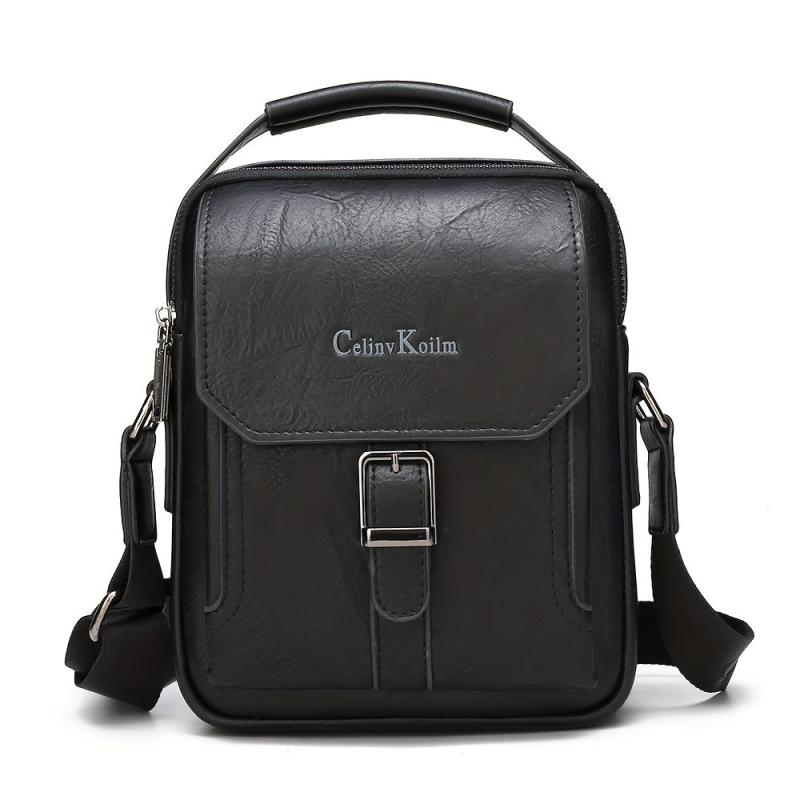 Men's Waterproof Business Shoulder Bag Crossbody Handbag
