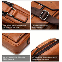 Men's Waterproof Business Shoulder Bag Crossbody Handbag