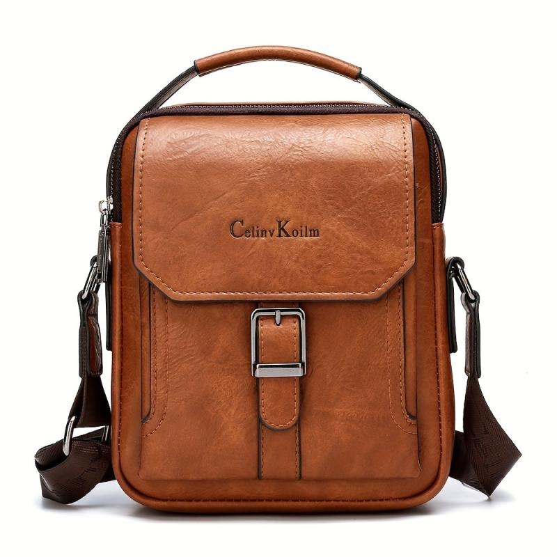 Men's Waterproof Business Shoulder Bag Crossbody Handbag