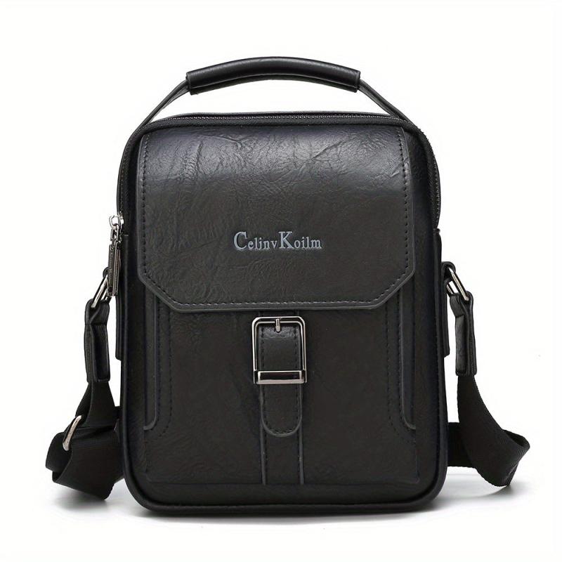 Men's Waterproof Business Shoulder Bag Crossbody Handbag