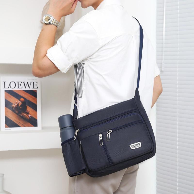 Men's Backpack Waterproof Lightweight Large Capacity Casual Sports Satchel