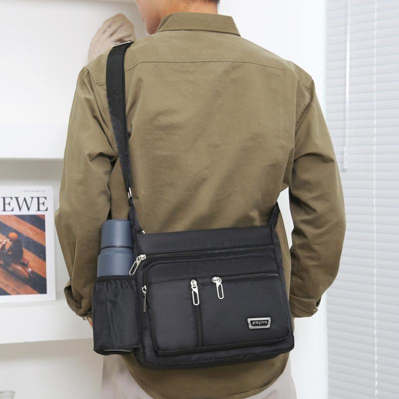 Men's Backpack Waterproof Lightweight Large Capacity Casual Sports Satchel