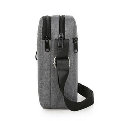 Men's Oxford Shoulder Bag Crossbody Briefcase Canvas Backpack