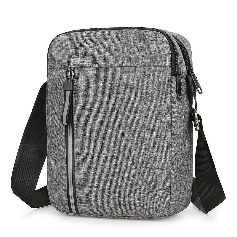 Men's Oxford Shoulder Bag Crossbody Briefcase Canvas Backpack