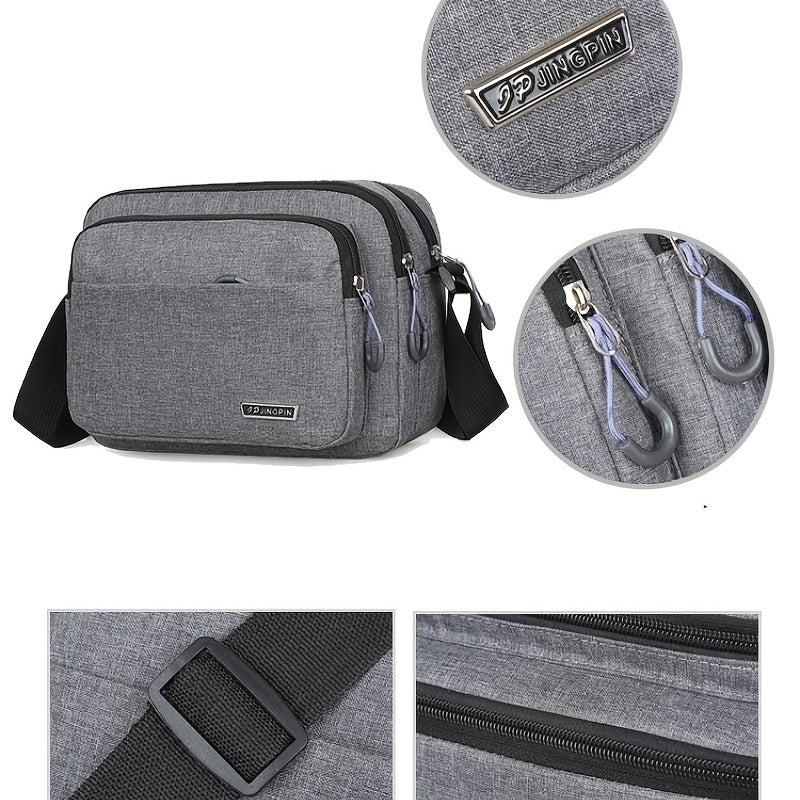 Casual Nylon Crossbody Bag Shoulder Bag for Men