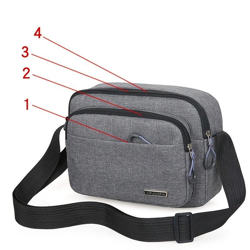 Casual Nylon Crossbody Bag Shoulder Bag for Men