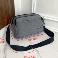 Casual Nylon Crossbody Bag Shoulder Bag for Men