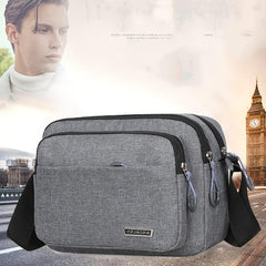 Casual Nylon Crossbody Bag Shoulder Bag for Men