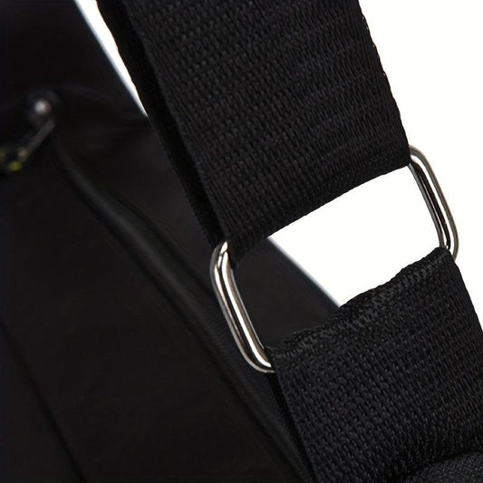 Men's Large Capacity Shoulder Bag Casual Canvas Crossbody Bag
