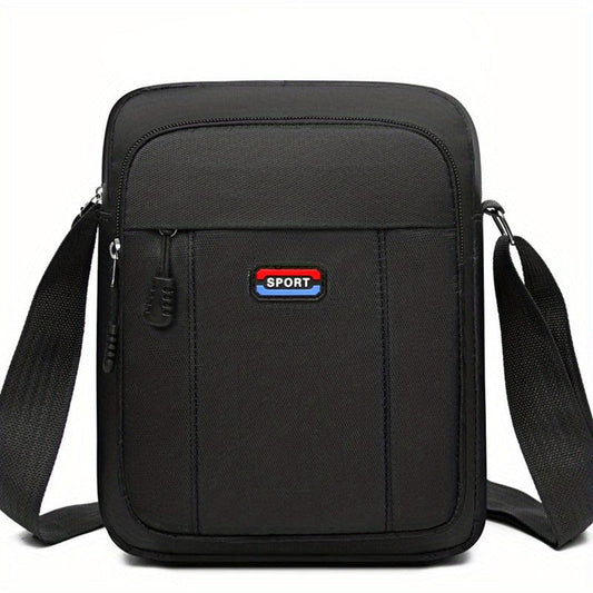 Men's Waterproof Crossbody Bag Large Capacity Handbag