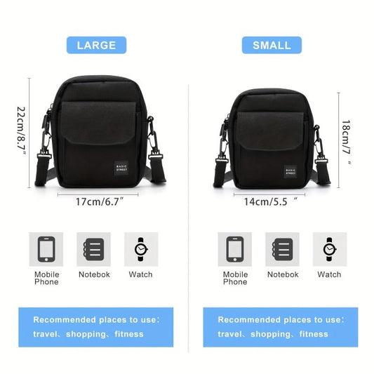 Men's Lightweight Casual Shoulder Bag
