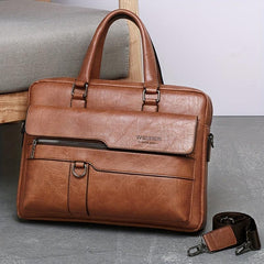 Retro Men's Shoulder Bag Briefcase Business Computer Messenger Bag