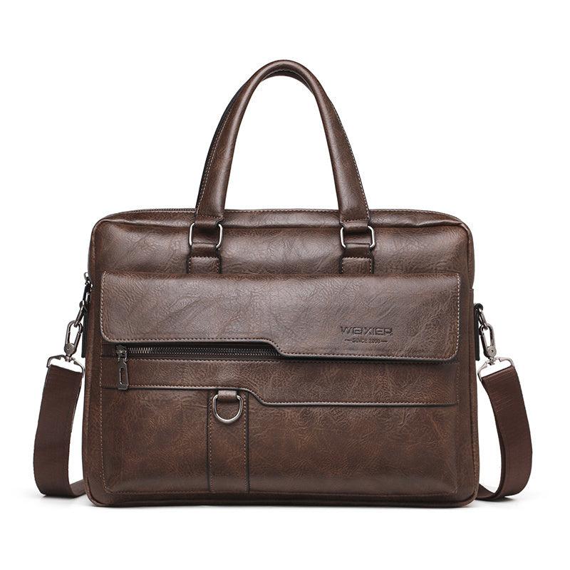 Retro Men's Shoulder Bag Briefcase Business Computer Messenger Bag