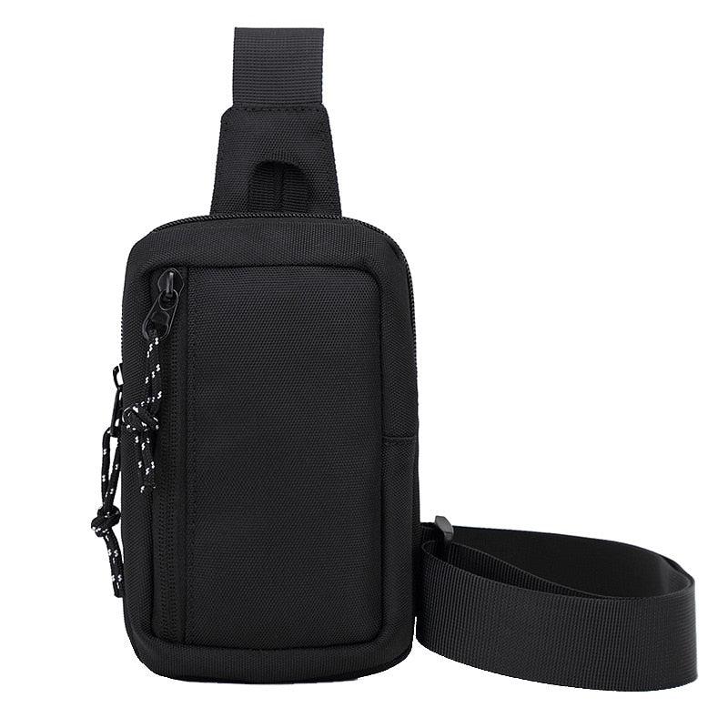 Men's Casual Shoulder Bag Travel Chest Bag Phone Bag