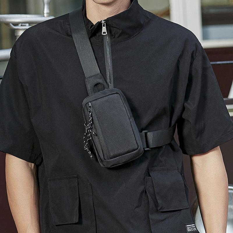 Men's Casual Shoulder Bag Travel Chest Bag Phone Bag