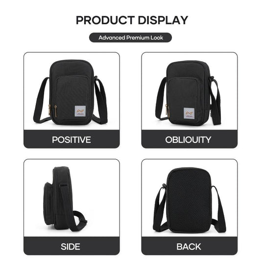 Men's Messenger Bag Casual Satchel Bag Crossbody Shoulder Bag