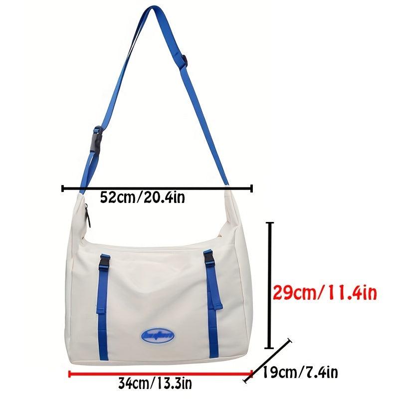 Men's Waterproof Oxford Cloth Messenger Bag