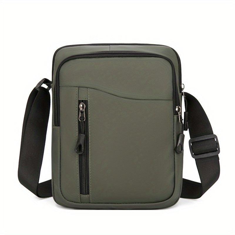Men's Large Capacity Waterproof Shoulder Bag for Travel Business
