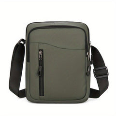 Men's Large Capacity Waterproof Shoulder Bag for Travel Business