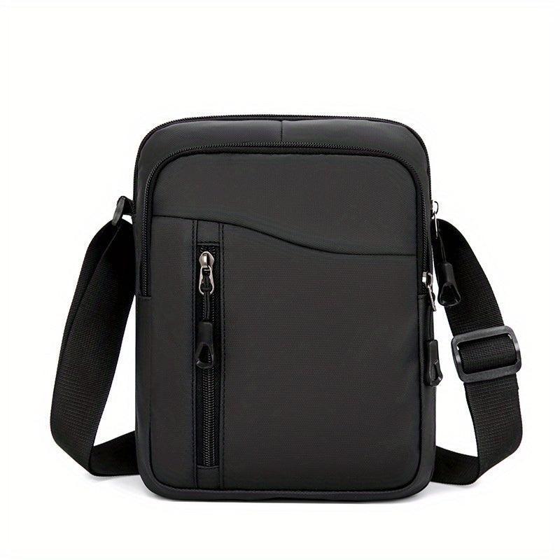 Men's Large Capacity Waterproof Shoulder Bag for Travel Business