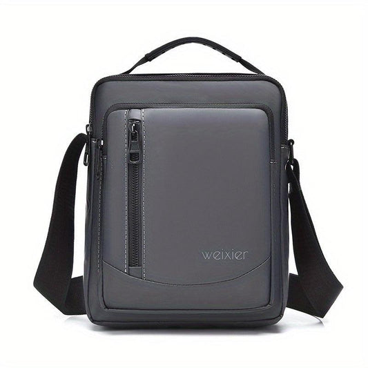 Men's Large Capacity Casual Shoulder Bag for Work Travel