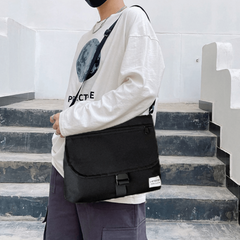 Men's Flap Messenger Bag Crossbody Bag Casual Shoulder Bag
