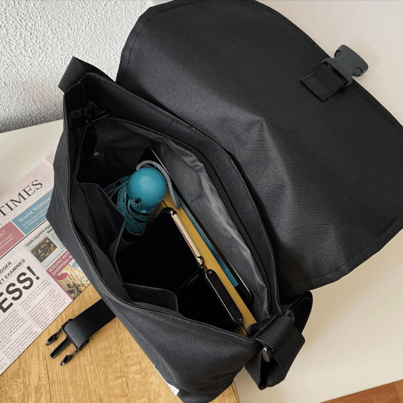 Men's Flap Messenger Bag Crossbody Bag Casual Shoulder Bag