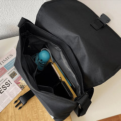 Men's Flap Messenger Bag Crossbody Bag Casual Shoulder Bag
