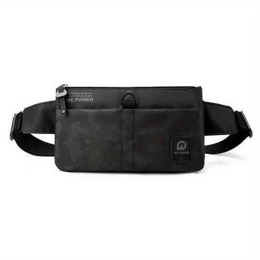 Men's Nylon Fanny Pack for Outdoor Sports Running Cycling Hiking Lightweight