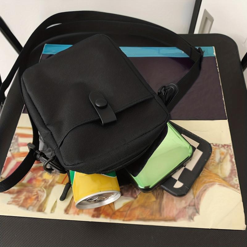 Men's Nylon Mini Crossbody Bag Waterproof Shoulder Bag Phone Pouch