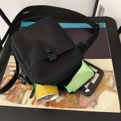 Men's Nylon Mini Crossbody Bag Waterproof Shoulder Bag Phone Pouch