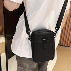 Men's Nylon Mini Crossbody Bag Waterproof Shoulder Bag Phone Pouch