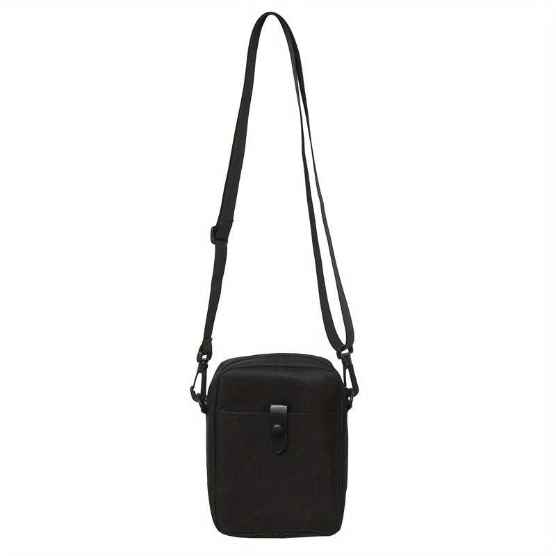 Men's Nylon Mini Crossbody Bag Waterproof Shoulder Bag Phone Pouch