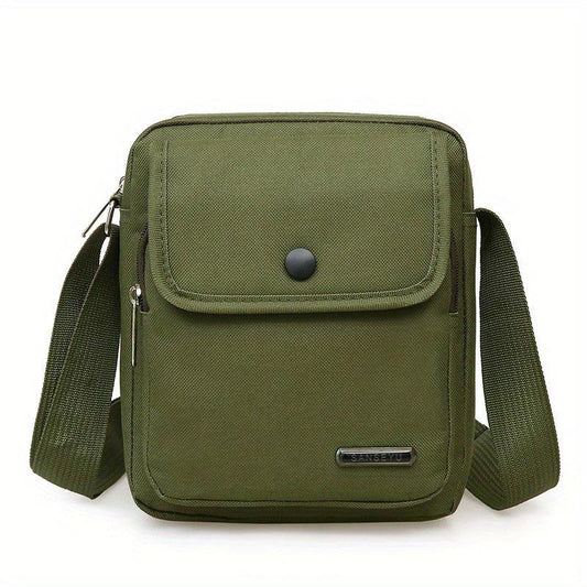 Nylon Crossbody Chest Bag Multifunction Sling Bag for Outdoor Sports Travel